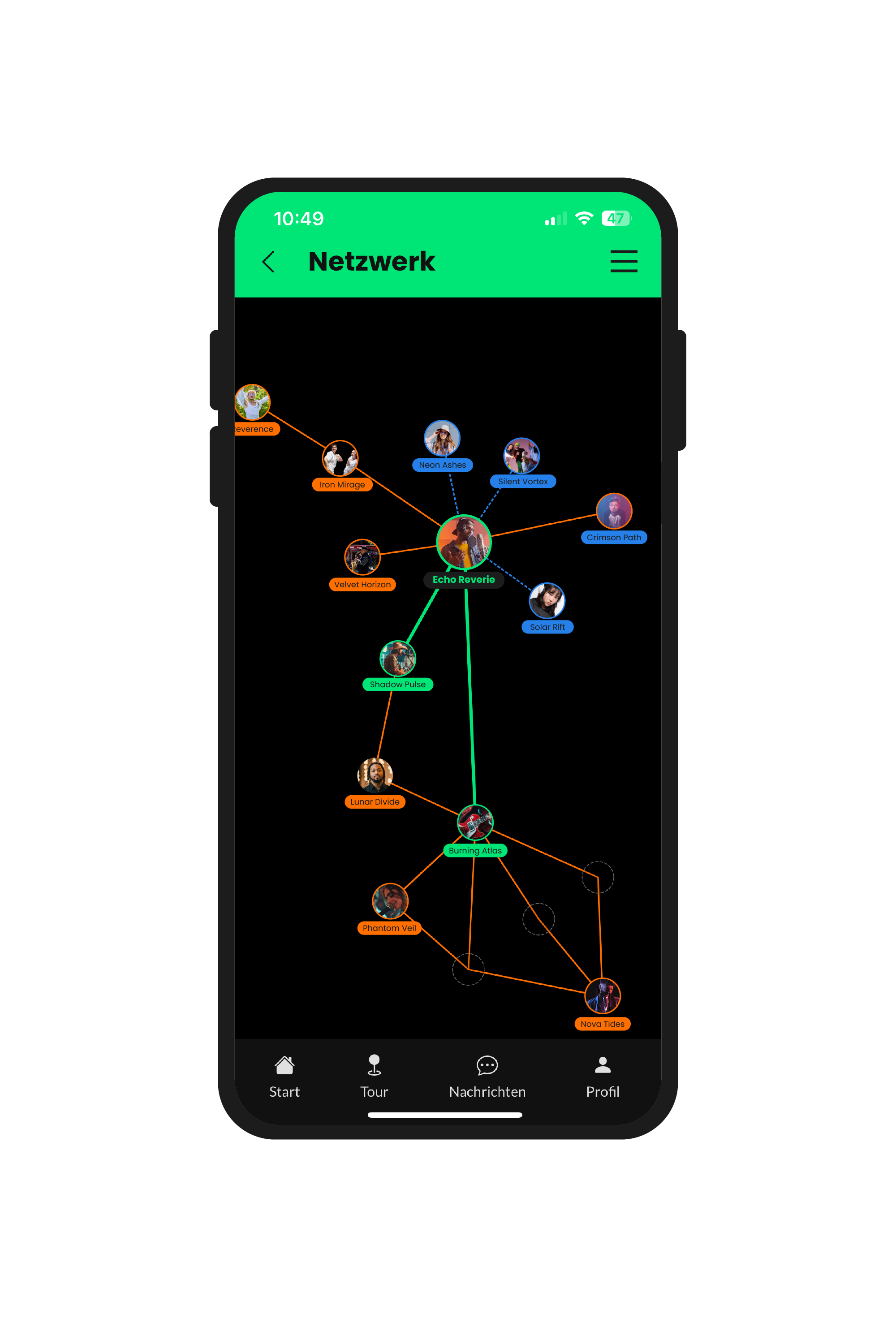 GigMate GigMesh Mockup