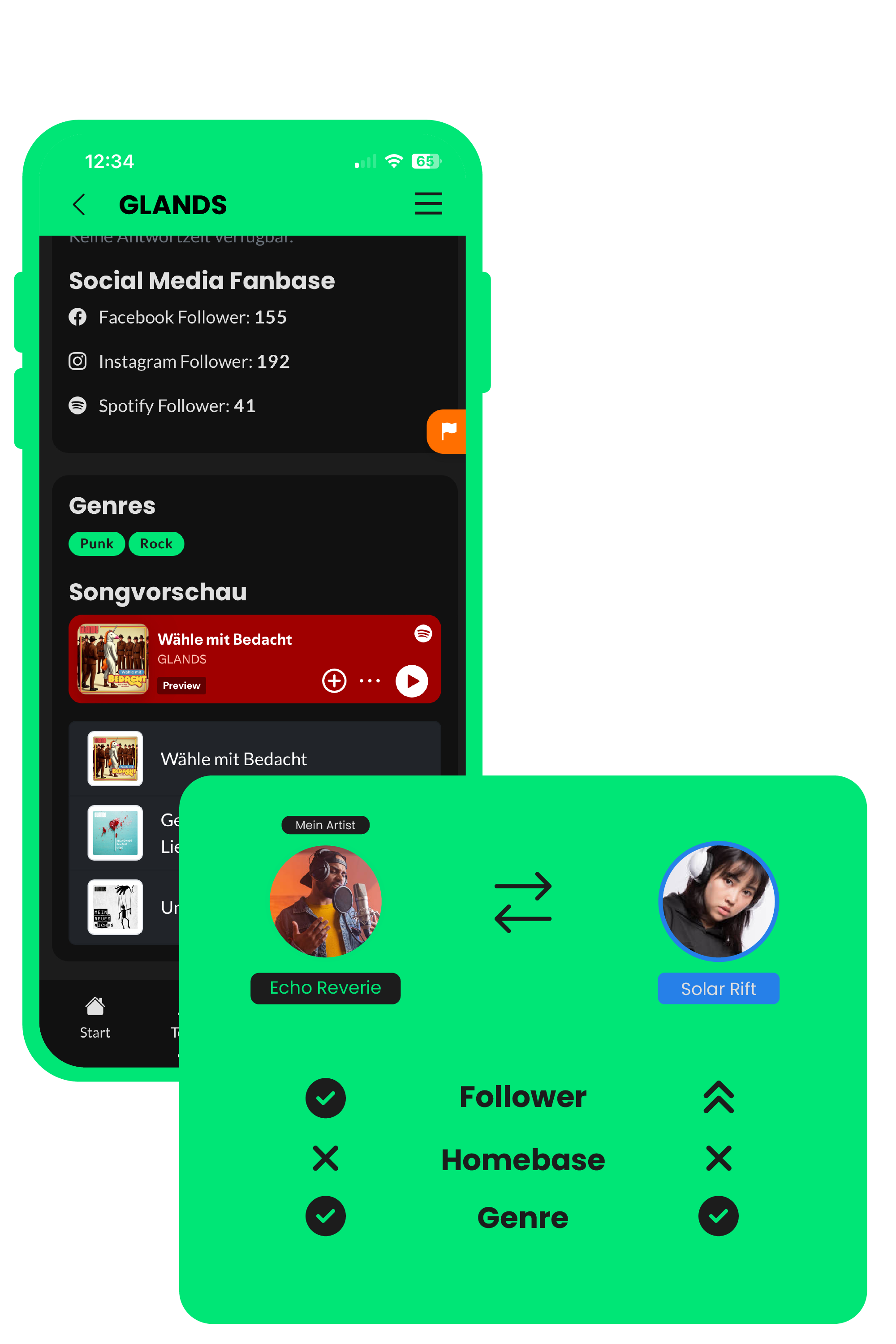 GigMate GigMesh Mockup